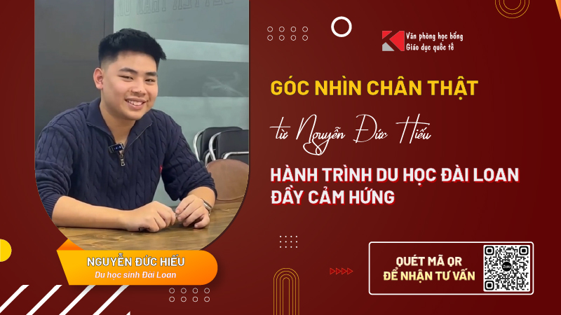 Hành trình du học Đài Loan đầy cảm hứng của Nguyễn Đức Hiếu – Từ học sinh lớp 12 đến công dân toàn cầu
